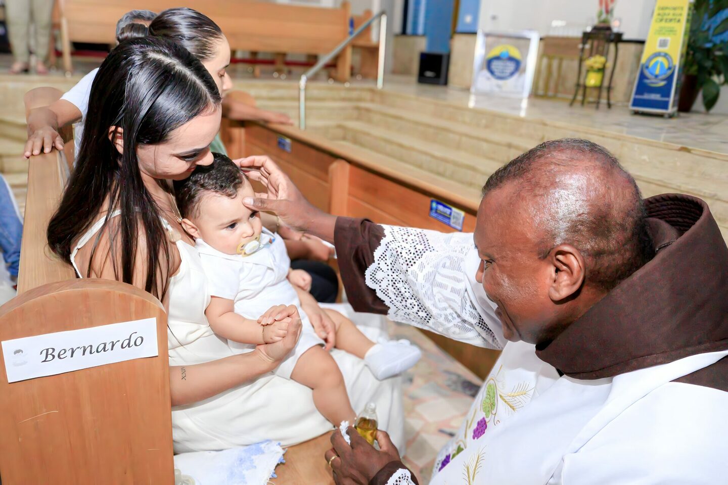 Batizado  BERNARDO- RICHELY- Santuário Nossa Senhora Aparecida