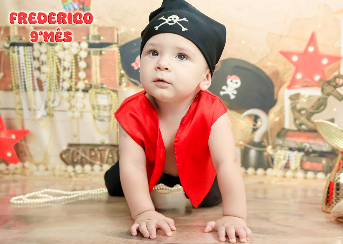 FREDERICO  completando seu 9ºMÊS- Mamãe JULIANA