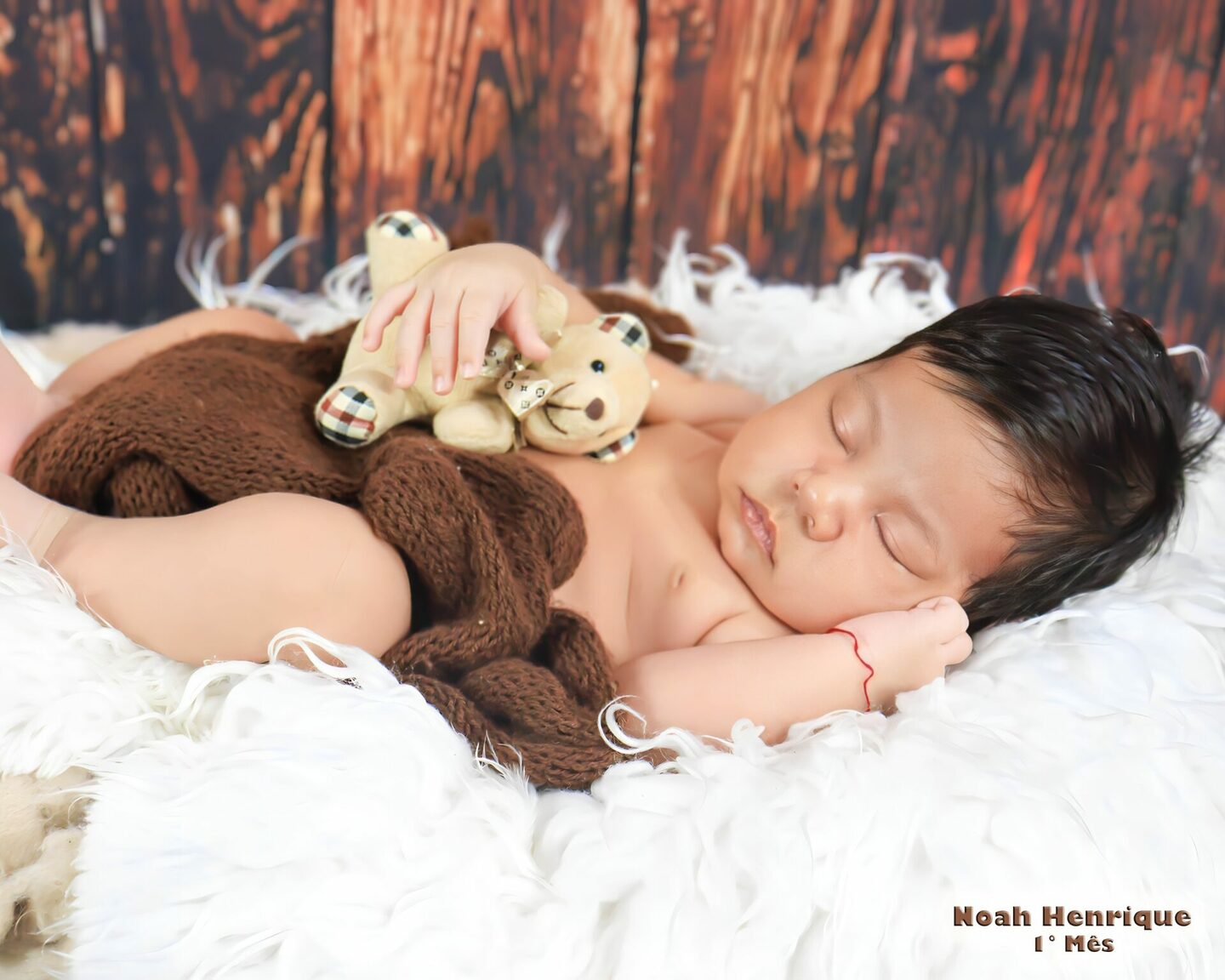 Noah Henrique - completando seu 1 ºMÊS- Mamãe - Gildene