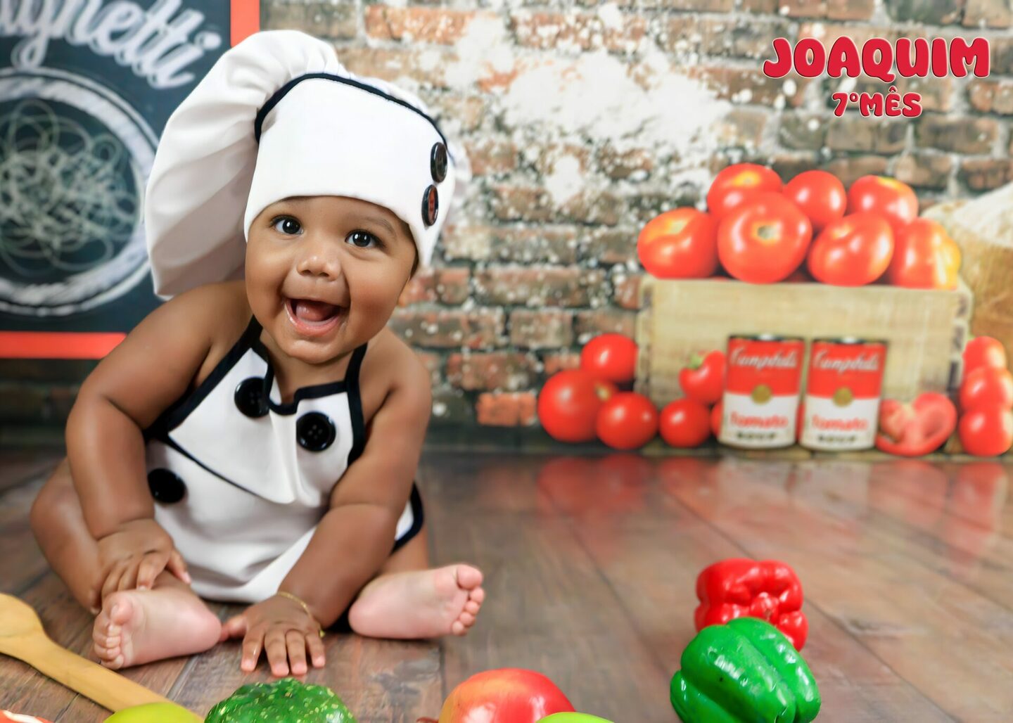 JOAQUIM- completando seu 7° mês- mamãe TAINA