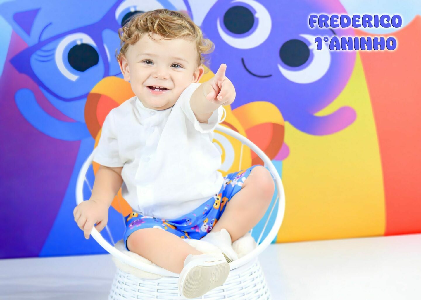 FREDERICO - completando seu 1° ANINHO- mamãe JULIANA