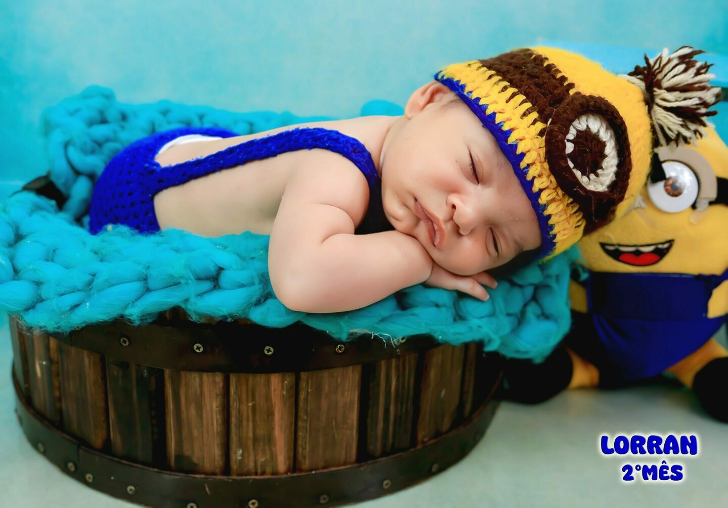 LORRAN - completando seu 2° mês- mamãe SAMARA