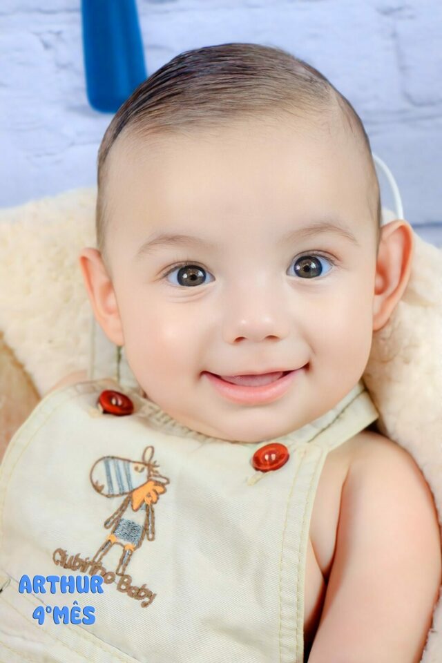 ARTHUR  - completando seu 4° mês- mamãe RENATA