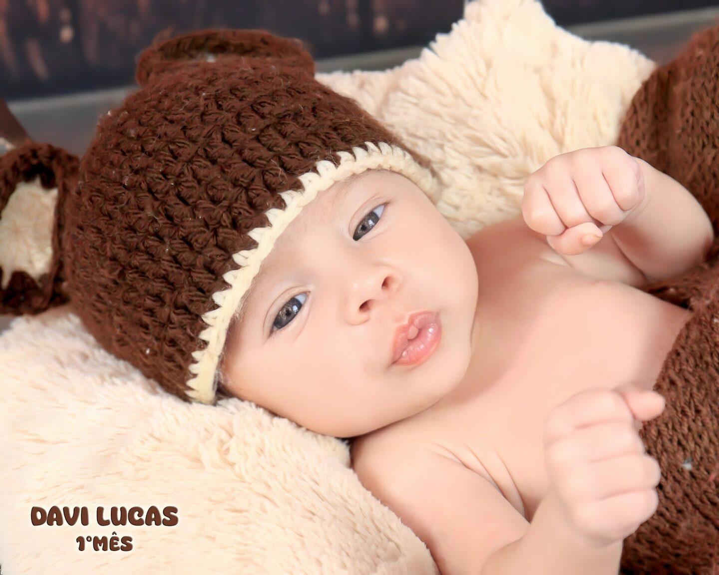 DAVI LUCAS - completando seu 1° mês- mamãe EMILLY