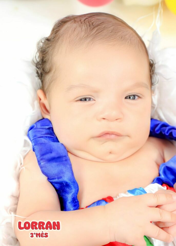 LORRAN - completando seu 3° mês- mamãe SAMARA