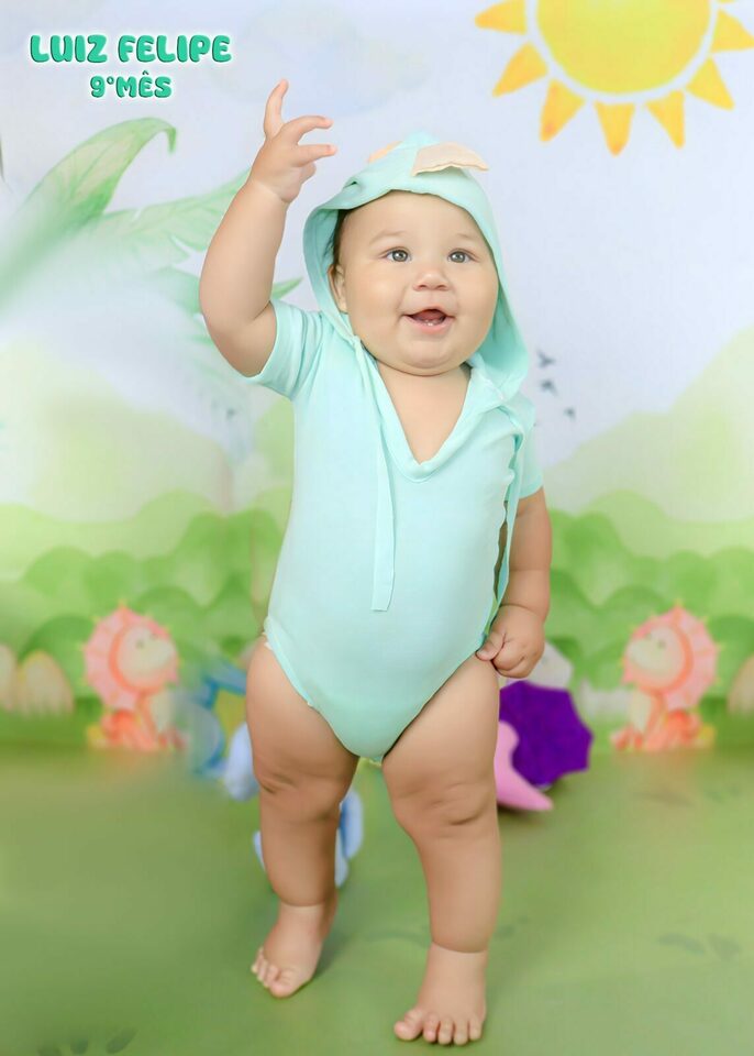 LUIZ FELIPE - completando seu 9° mês- mamãe AMANDA