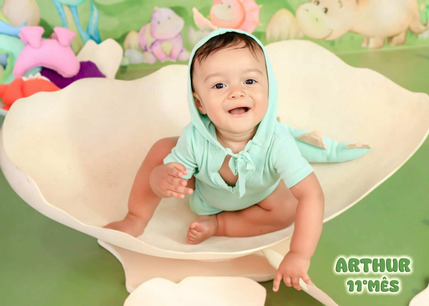 ARTHUR  - completando seu 11° mês- mamãe JESSICA