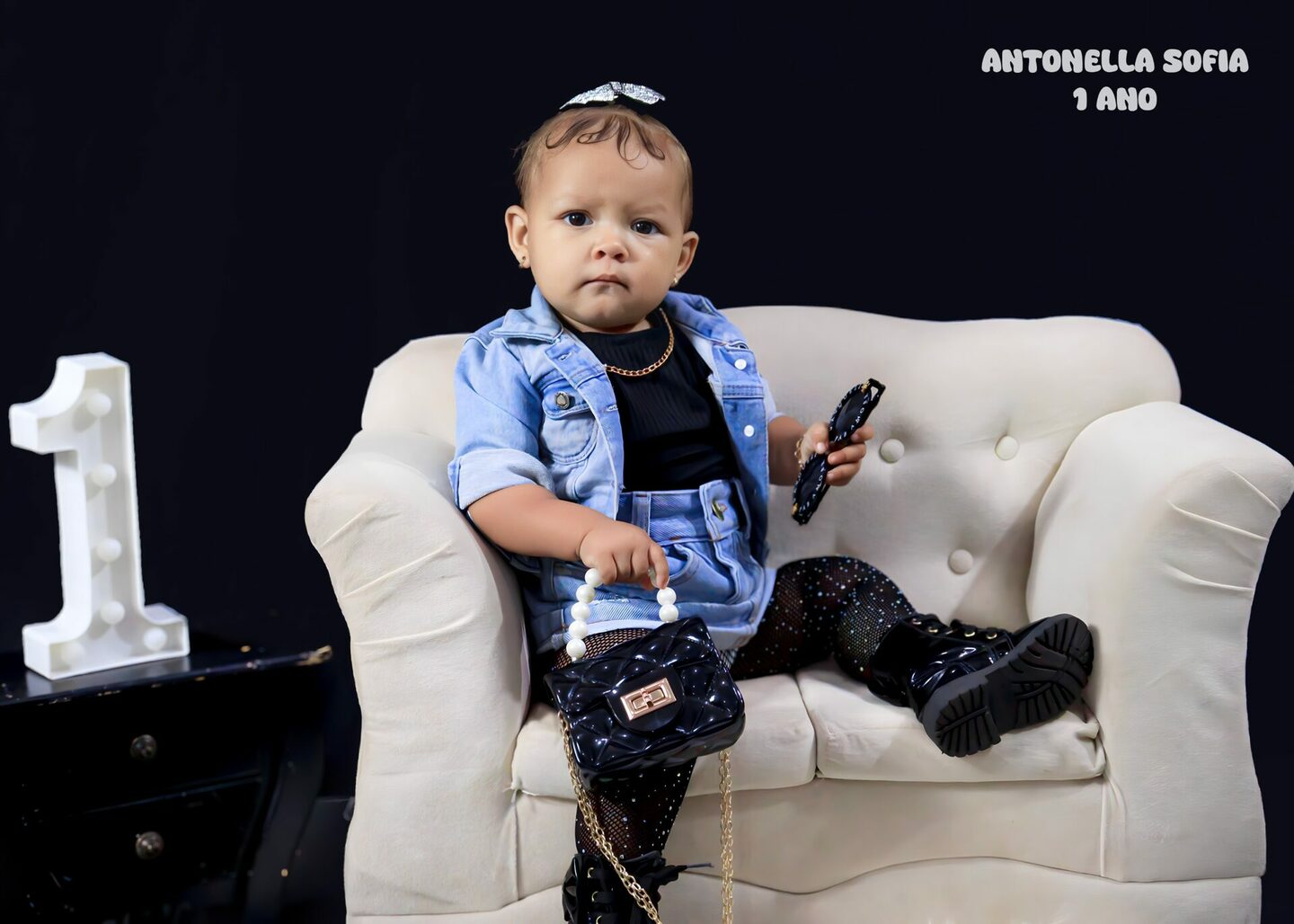 ANTONELLA SOFIA - completando seu 1° ANO- mamãe SILMARA