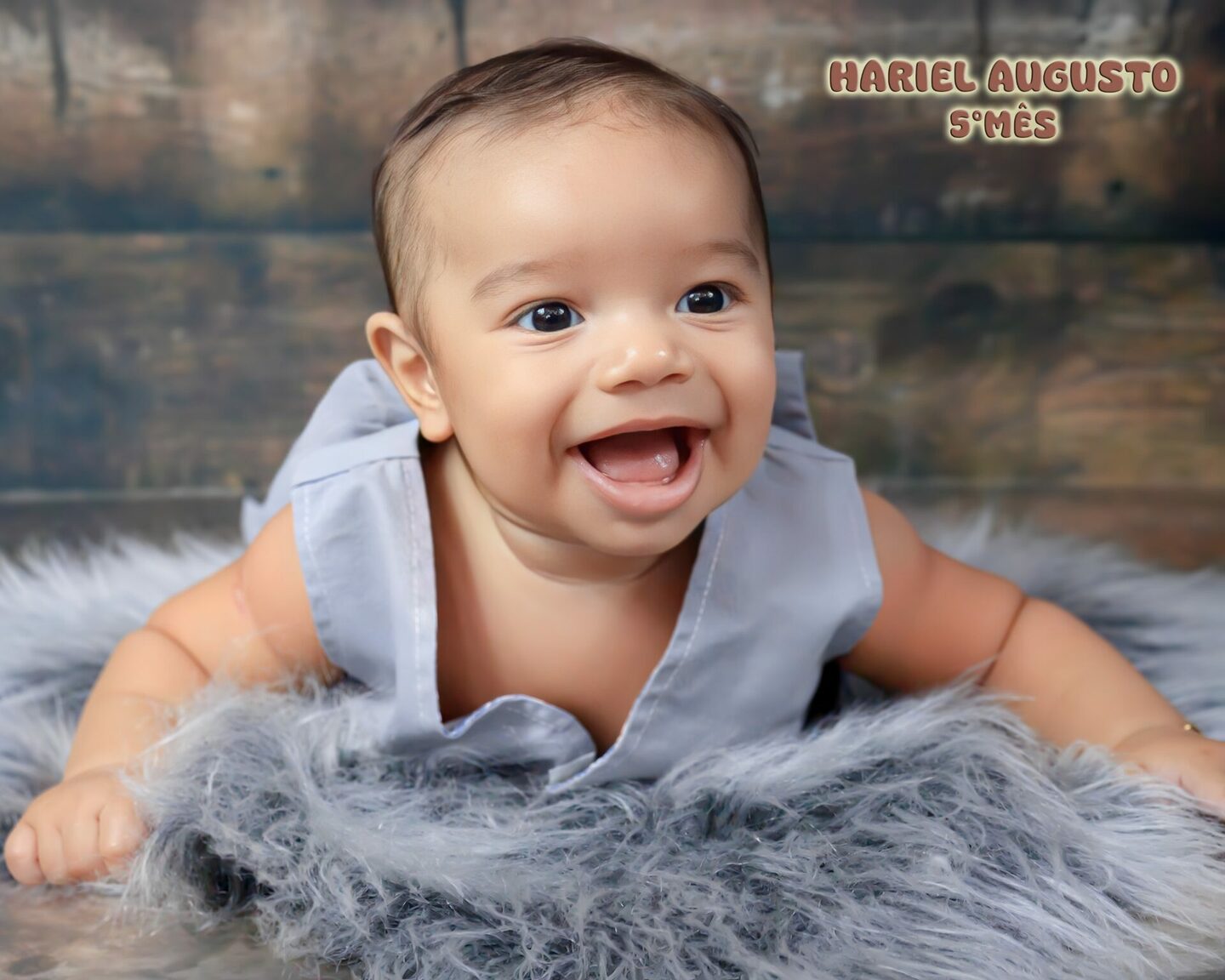 HARIEL AUGUSTO  - completando seu 5° mês- mamãe SAMANTA