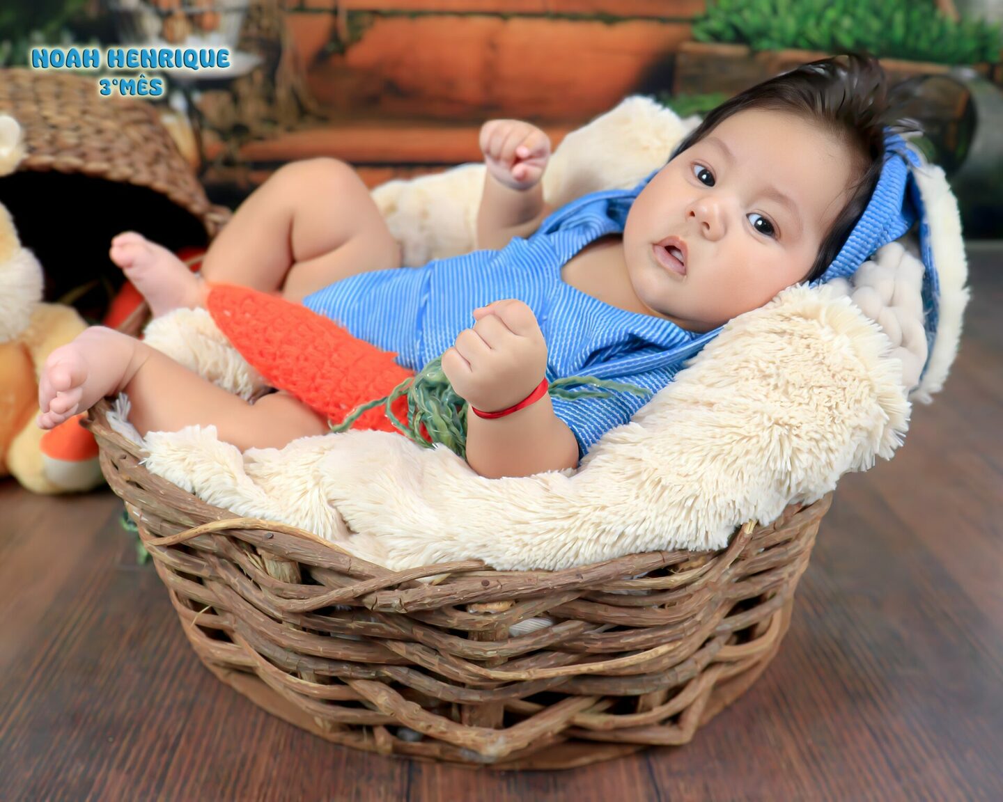 NOAH HENRIQUE - completando seu 3° mês- mamãe GILDENE