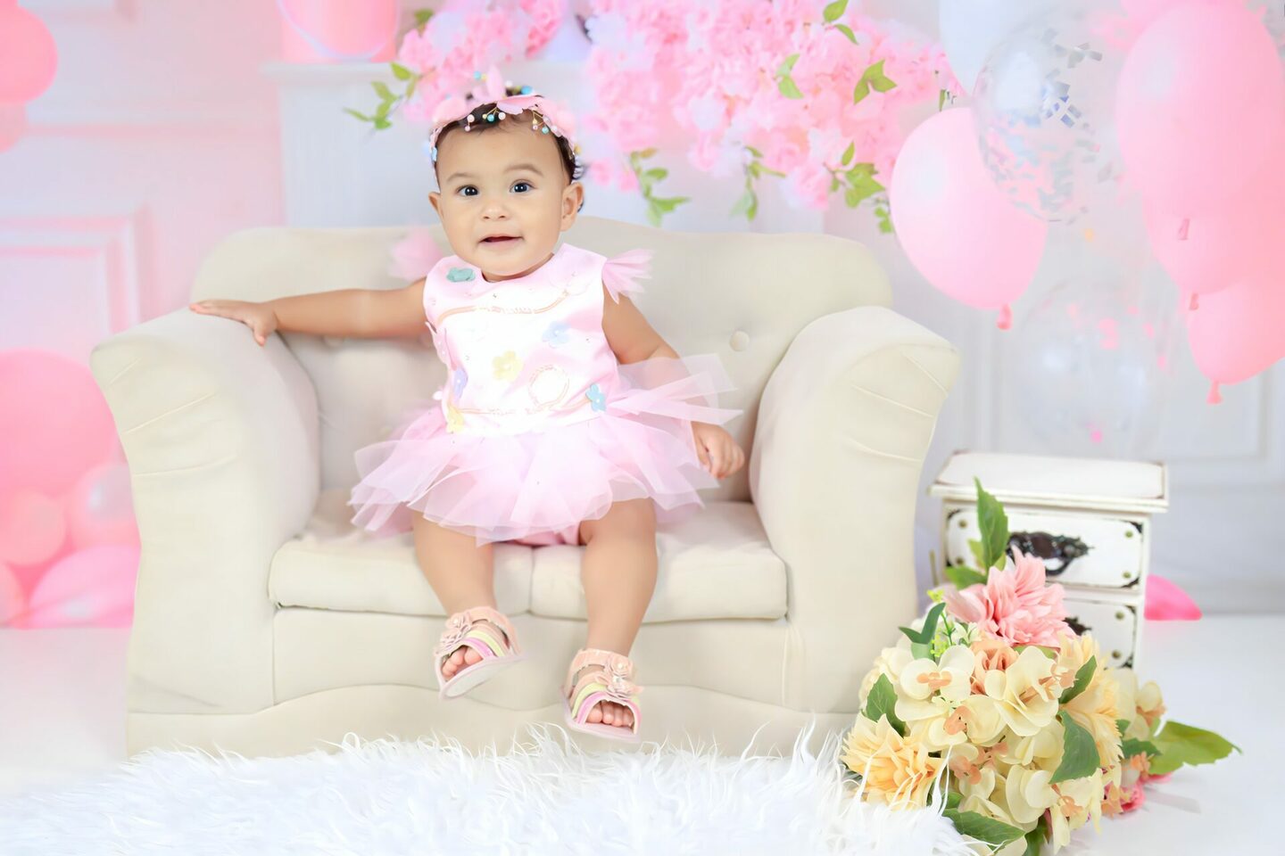 BEATRIZ - completando seu 1° ANINHO- mamãe HILDY