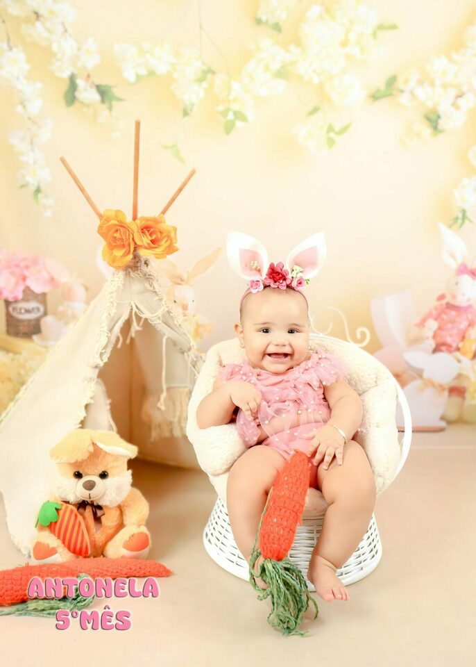 ANTONELA - completando seu 5° MÊS- mamãe RAYANE