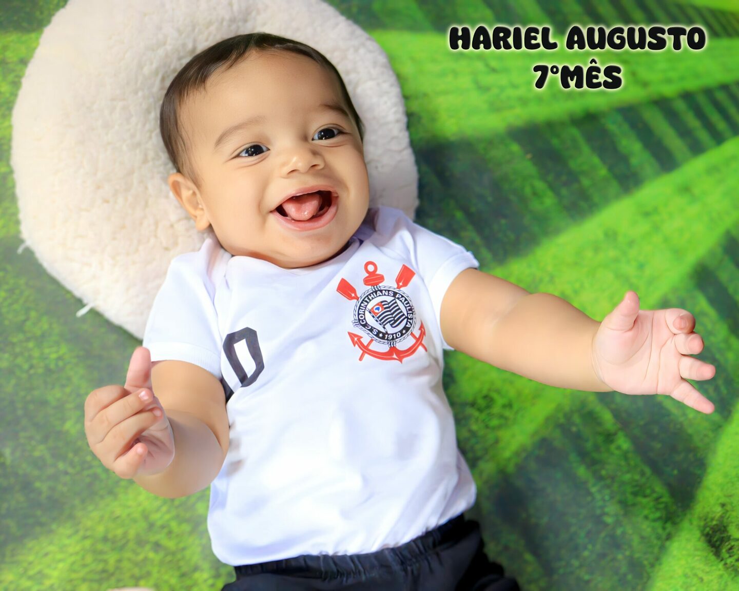 HARIEL AUGUSTO- completando seu 7° MÊS- mamãe SAMANTA