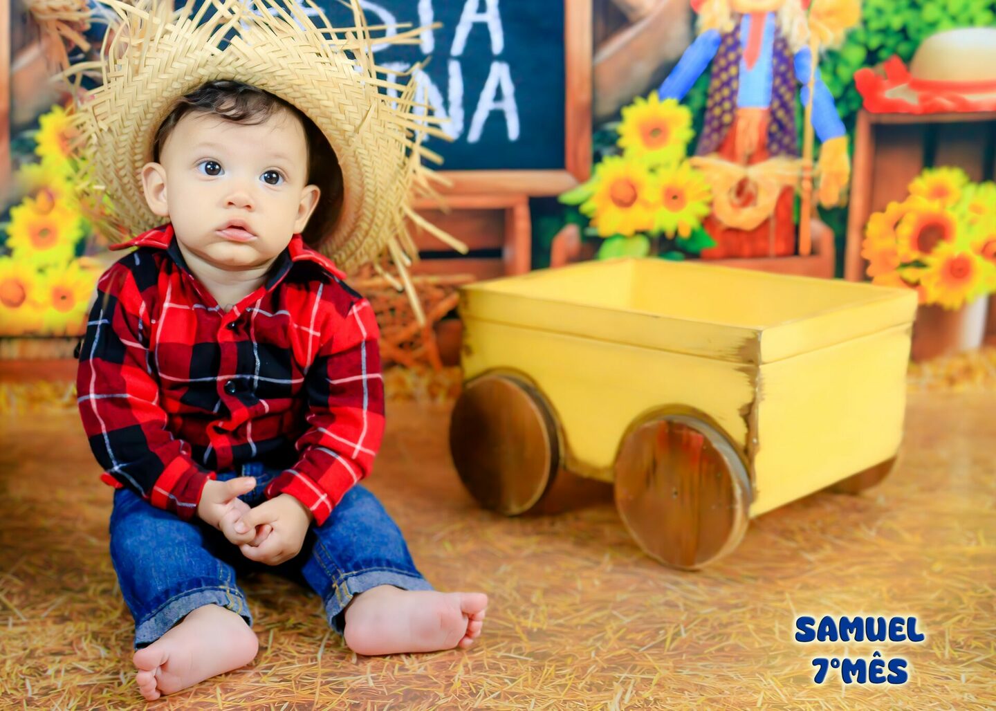 SAMUEL  - completando seu 7° MÊS- mamãe ISABEL