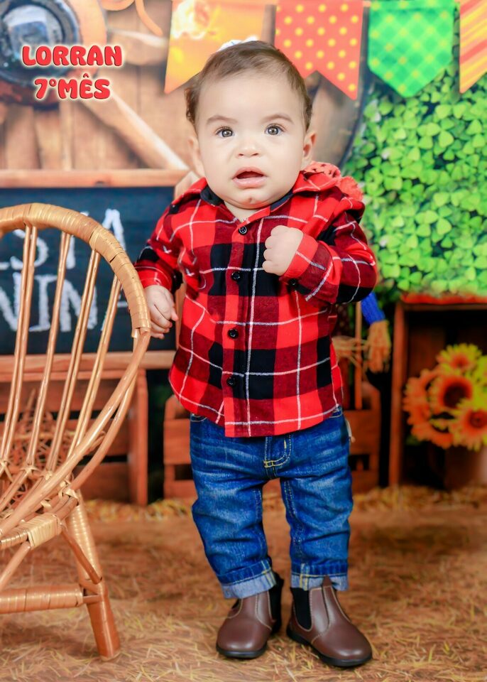 LORRAN - completando seu 7° MÊS- mamãe SAMARA