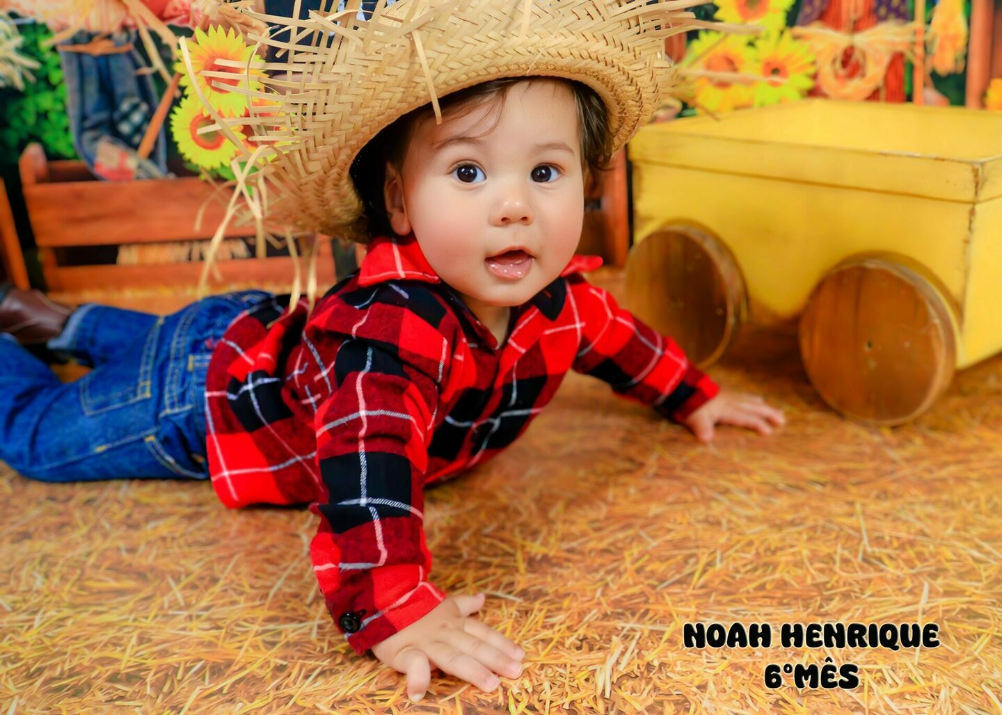 NOAH HENRIQUE - completando seu 6° MÊS- mamãe GILDENE