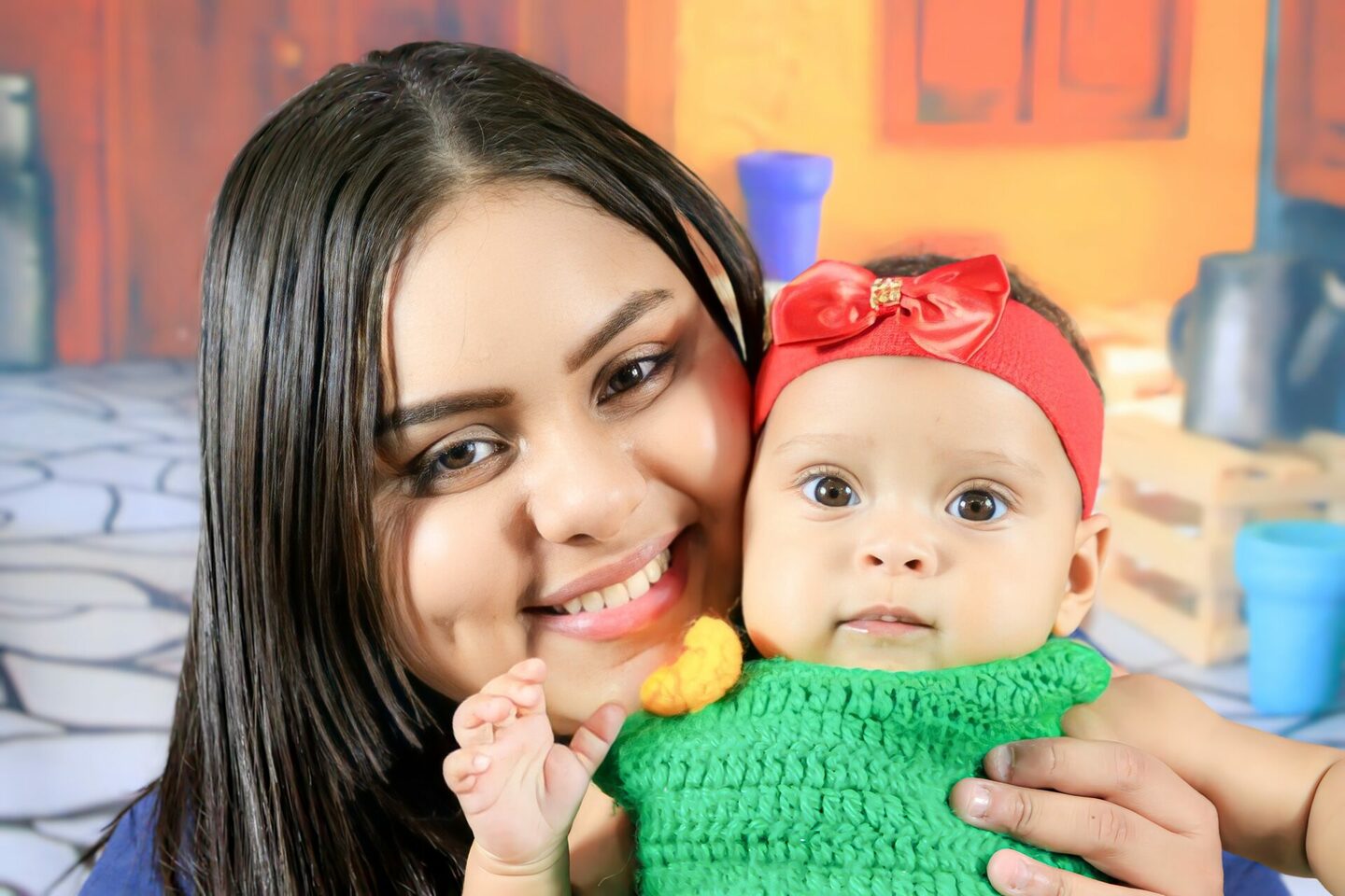 HELLENA MARIA- completando seu 7° MÊS- mamãe  PAMELA