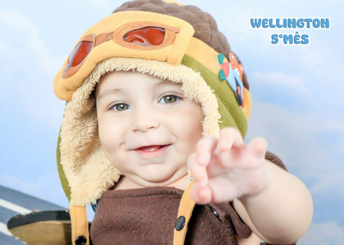 WELLINGTON - completando seu 5° MÊS- mamãe TAINA