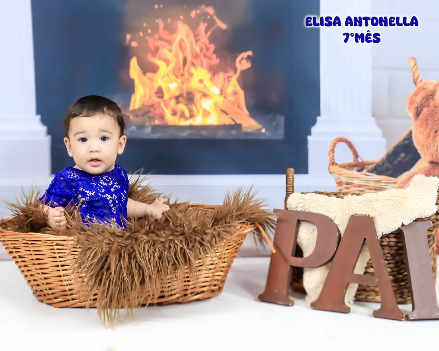 ELISA ANTONELLA - completando seu 7° MÊS- mamãe ERICA