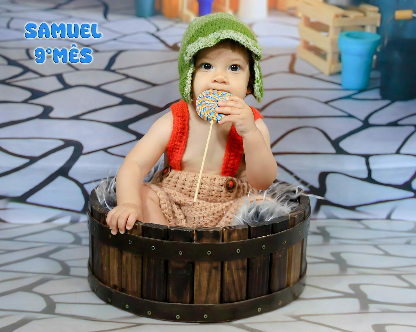 SAMUEL - completando seu 9° MÊS- mamãe ISABEL