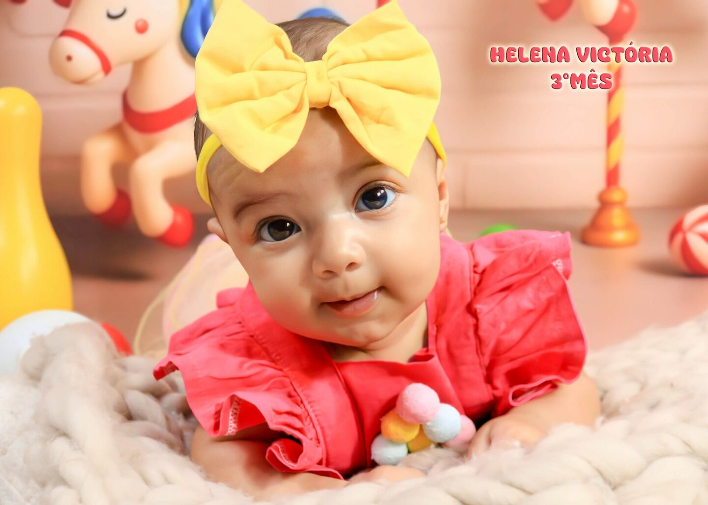 HELENA VICTORIA - completando seu 3° MÊS- mamãe MARIANA