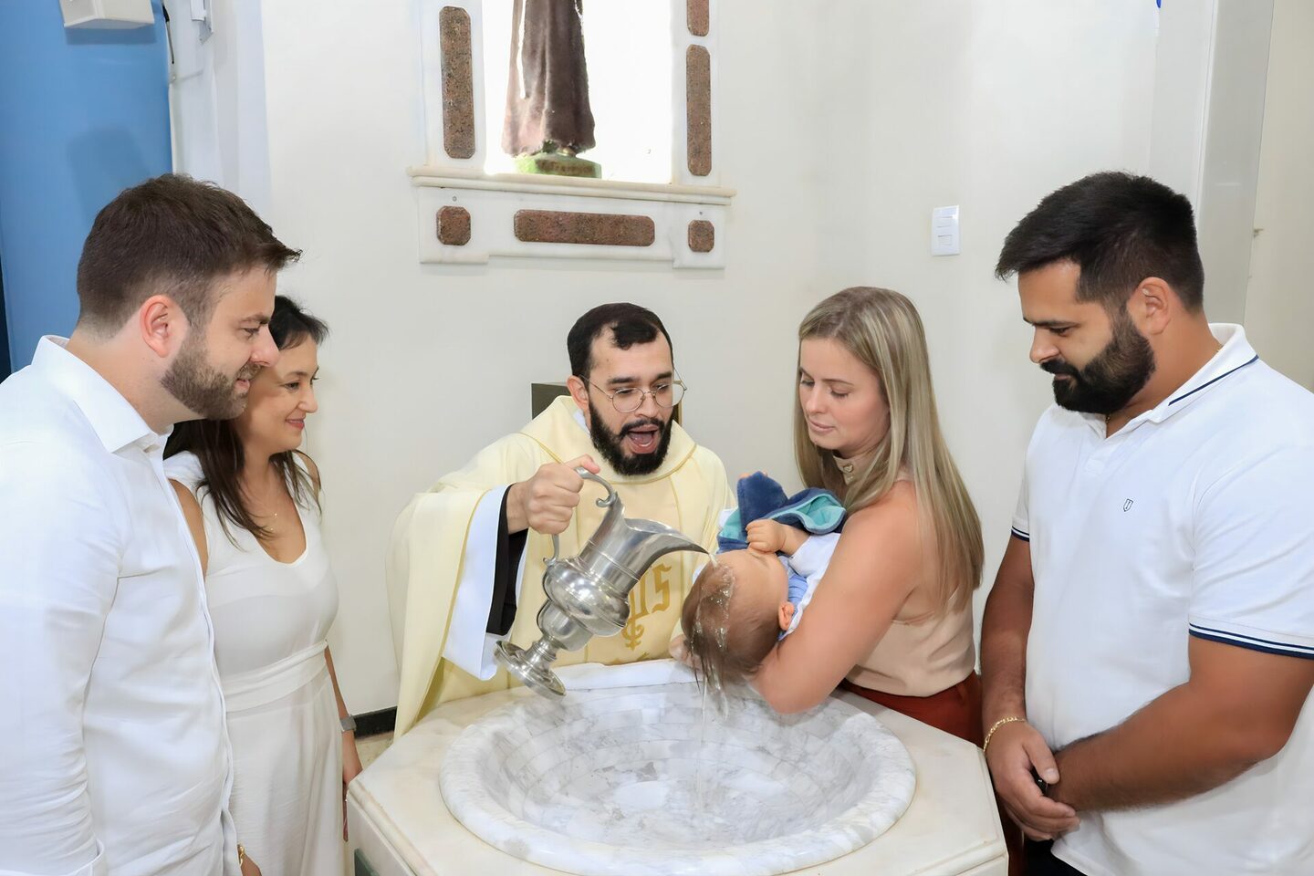 Batizado Eduardo - Mamãe Silvia - Santuário Nossa Senhora Aparecida