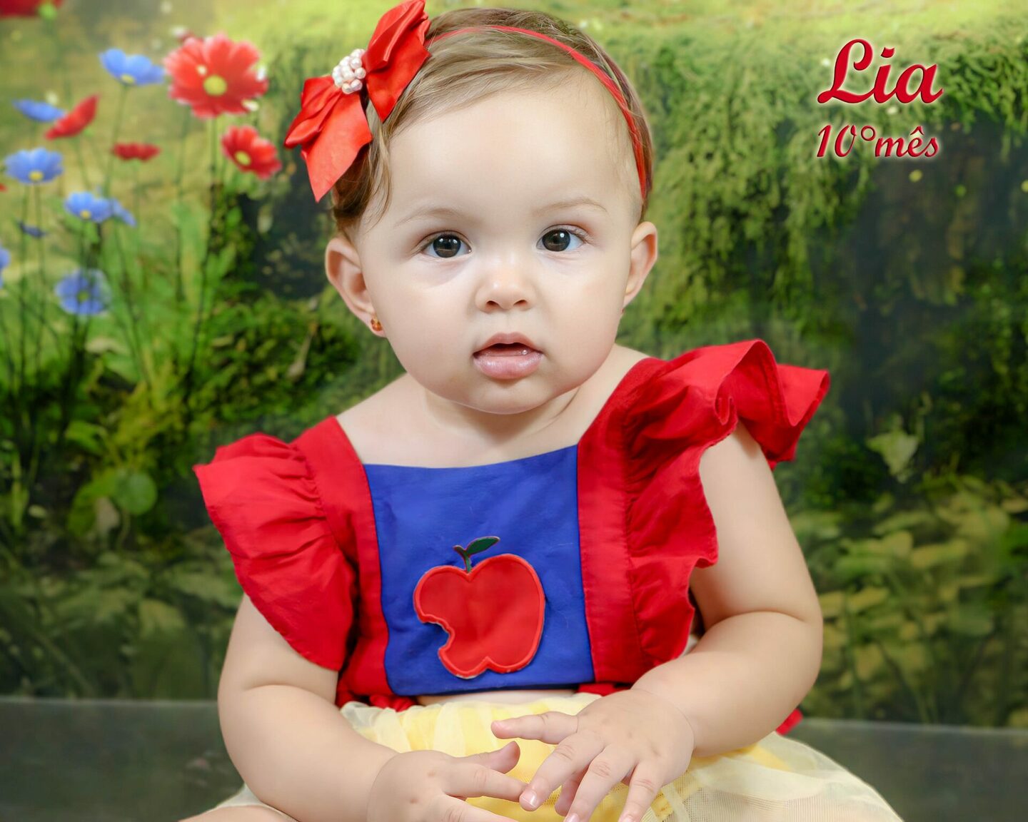 LIA - completando seu 10° MÊS- mamãe JULIANE