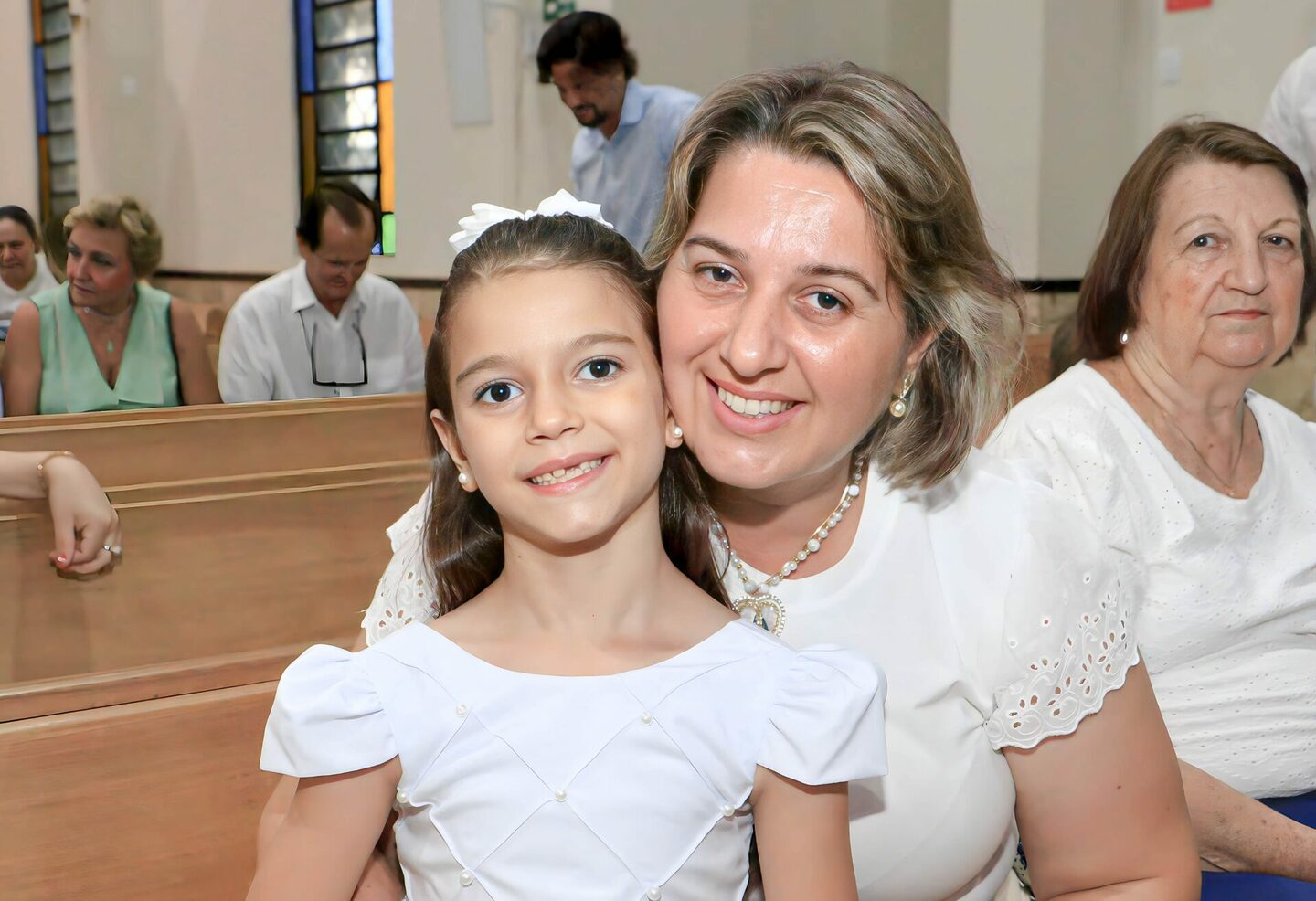 Batizado Isabella- mamãe Marilaine - Santuário Nossa Senhora Aparecida