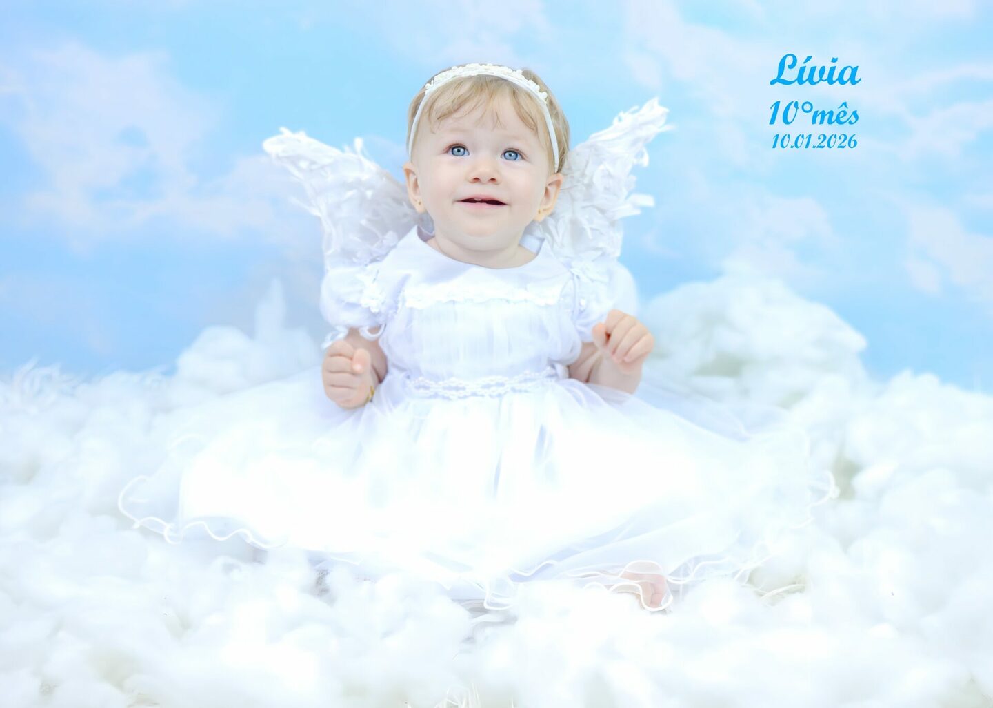 LÍVIA - completando seu 10° MÊS- mamãe SINIELIS