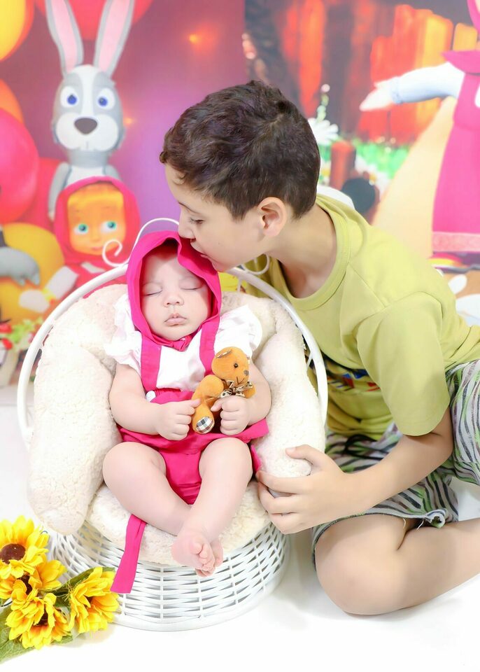 MAITÊ- completando seu 2° MÊS- mamãe BRUNA