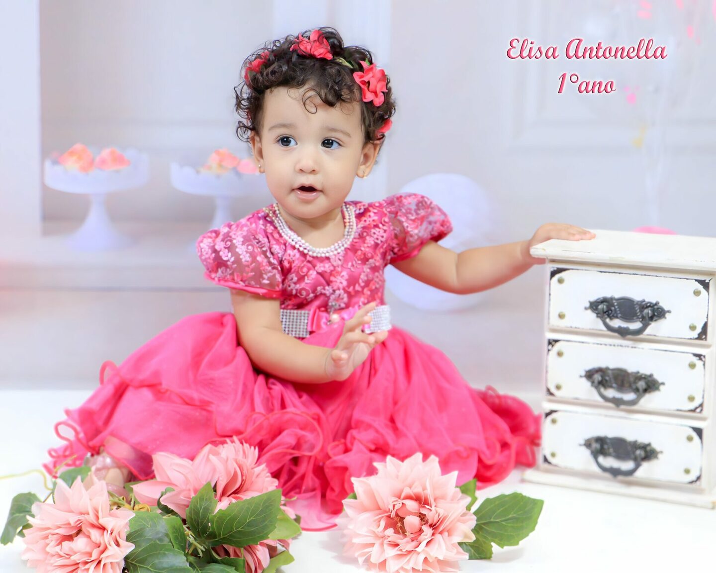 ELISA ANTONELLA - completando seu 1° ano- mamãe ERICA