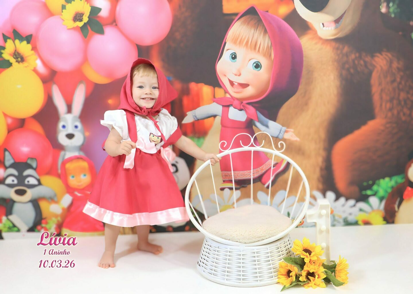 LÍVIA - completando seu 1° aninho - mamãe SINIELIS