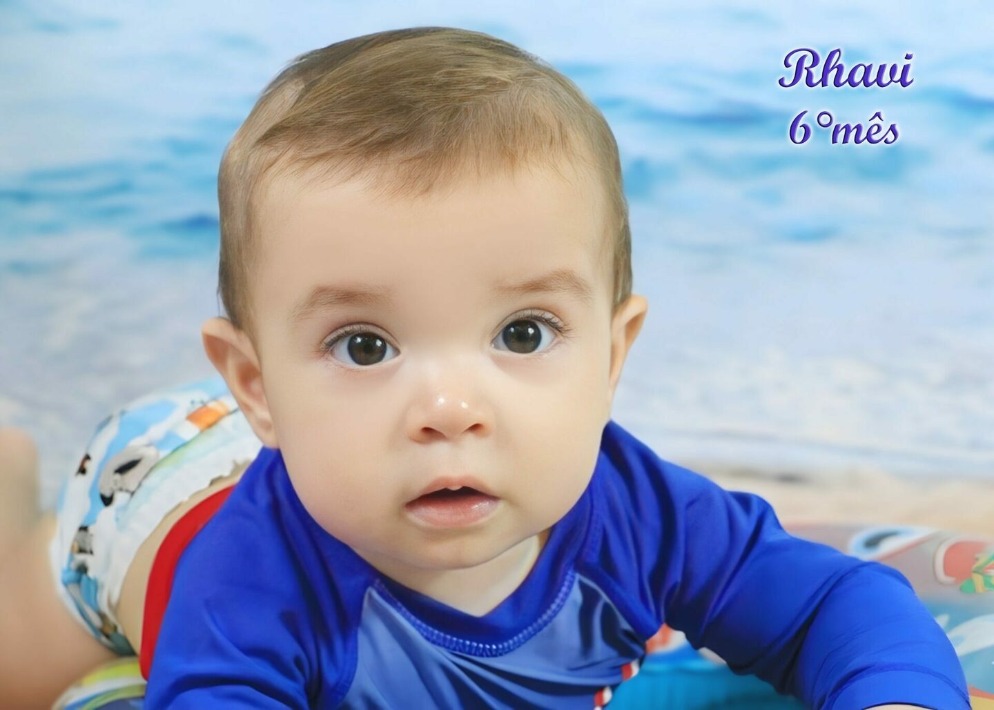 RHAVI- completando seu 6° MÊS- mamãe CINTIA