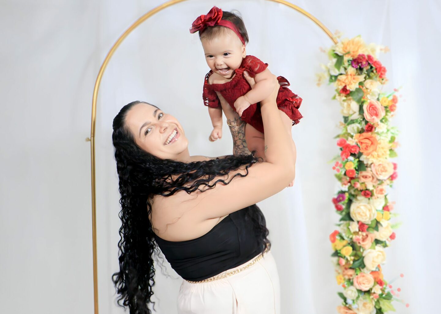 VALENTINA - completando seu 6° MÊS- mamãe INGRID