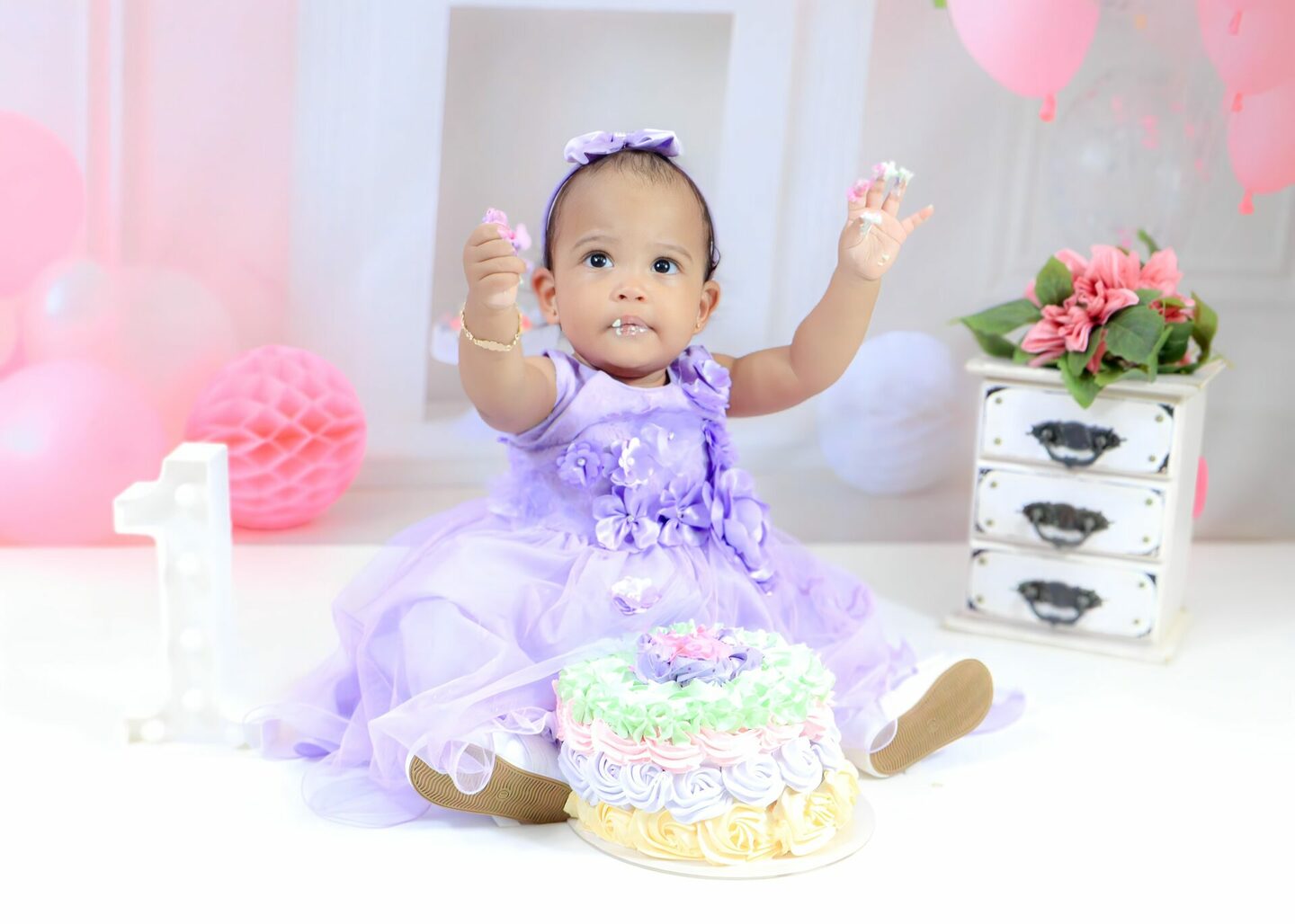 ANA LÍVIA  - completando seu 1° aninho- mamãe TAINARA