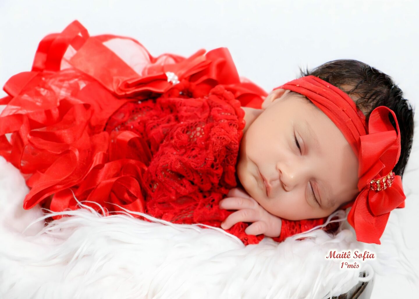 MAITÊ SOFIA - completando seu 1° MÊS- mamãe PAMELA