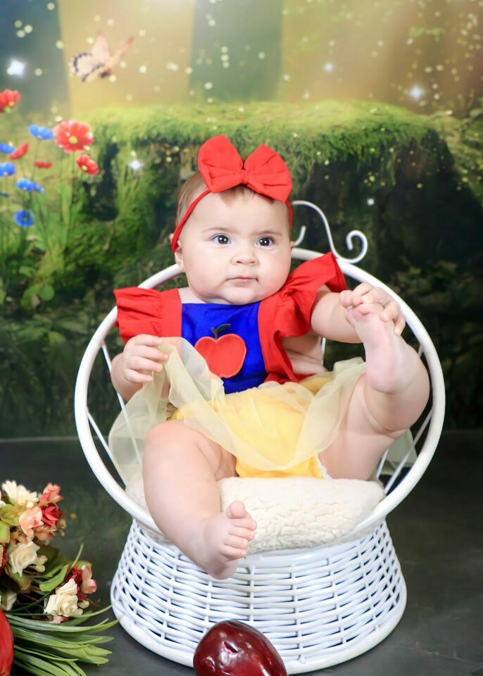 ALICE- completando seu 5° MÊS- mamãe POLIANA