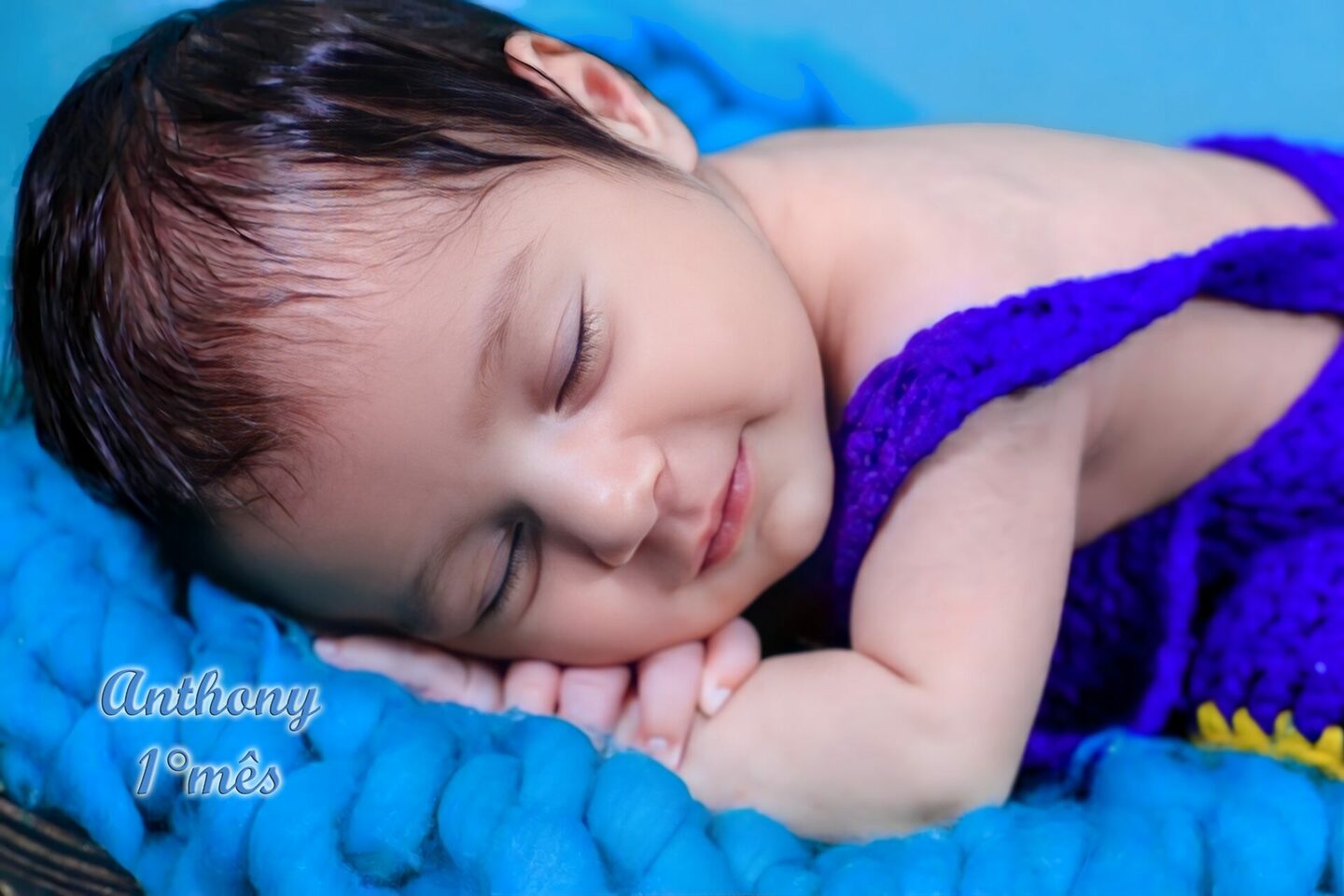 ANTHONY - completando seu 1° MÊS- mamãe MANUELA