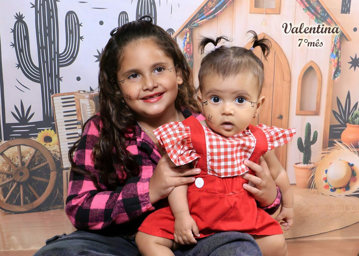 VALENTINA - completando seu 7° MÊS- mamãe INGRID