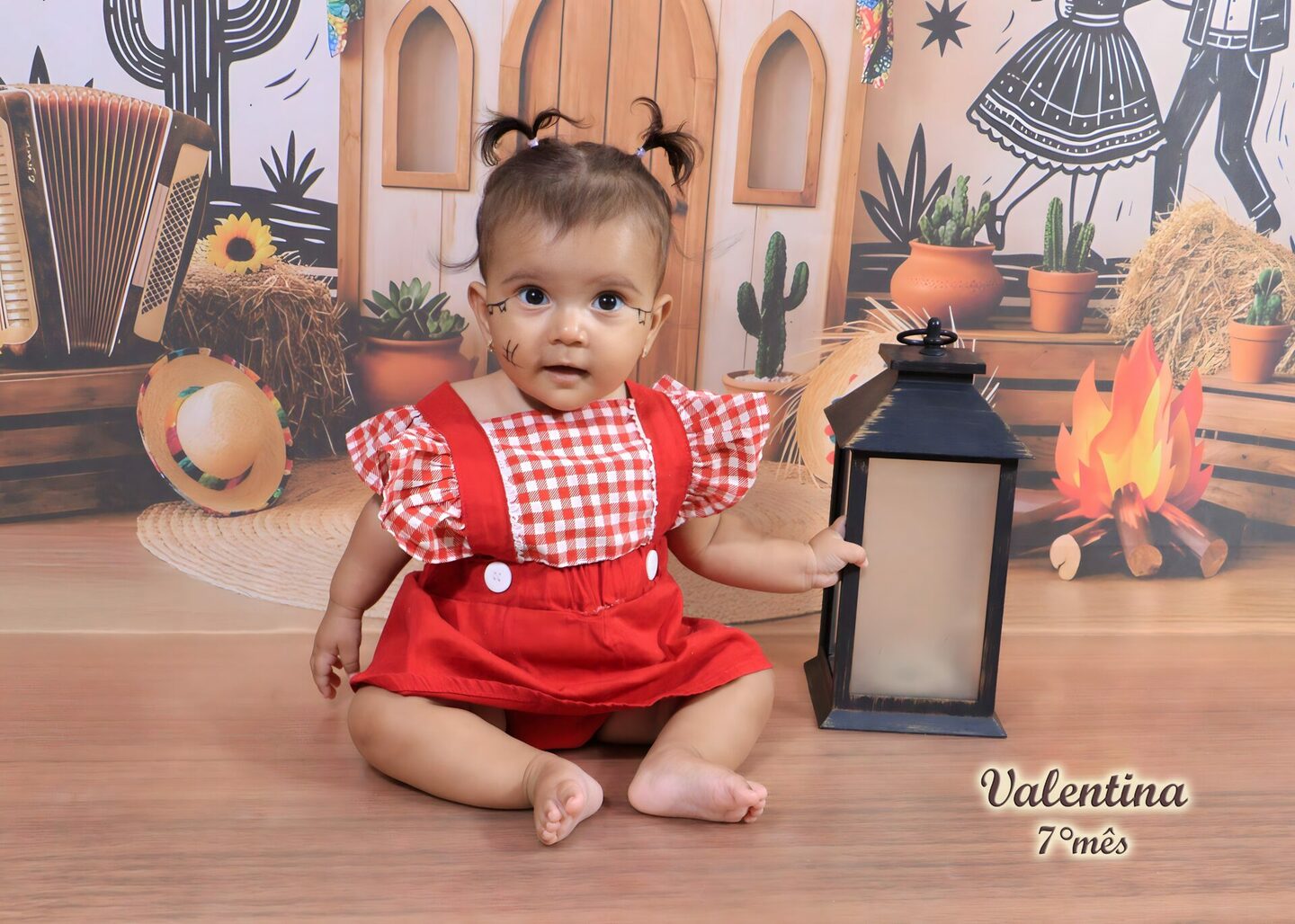 VALENTINA - completando seu 7° MÊS- mamãe INGRID