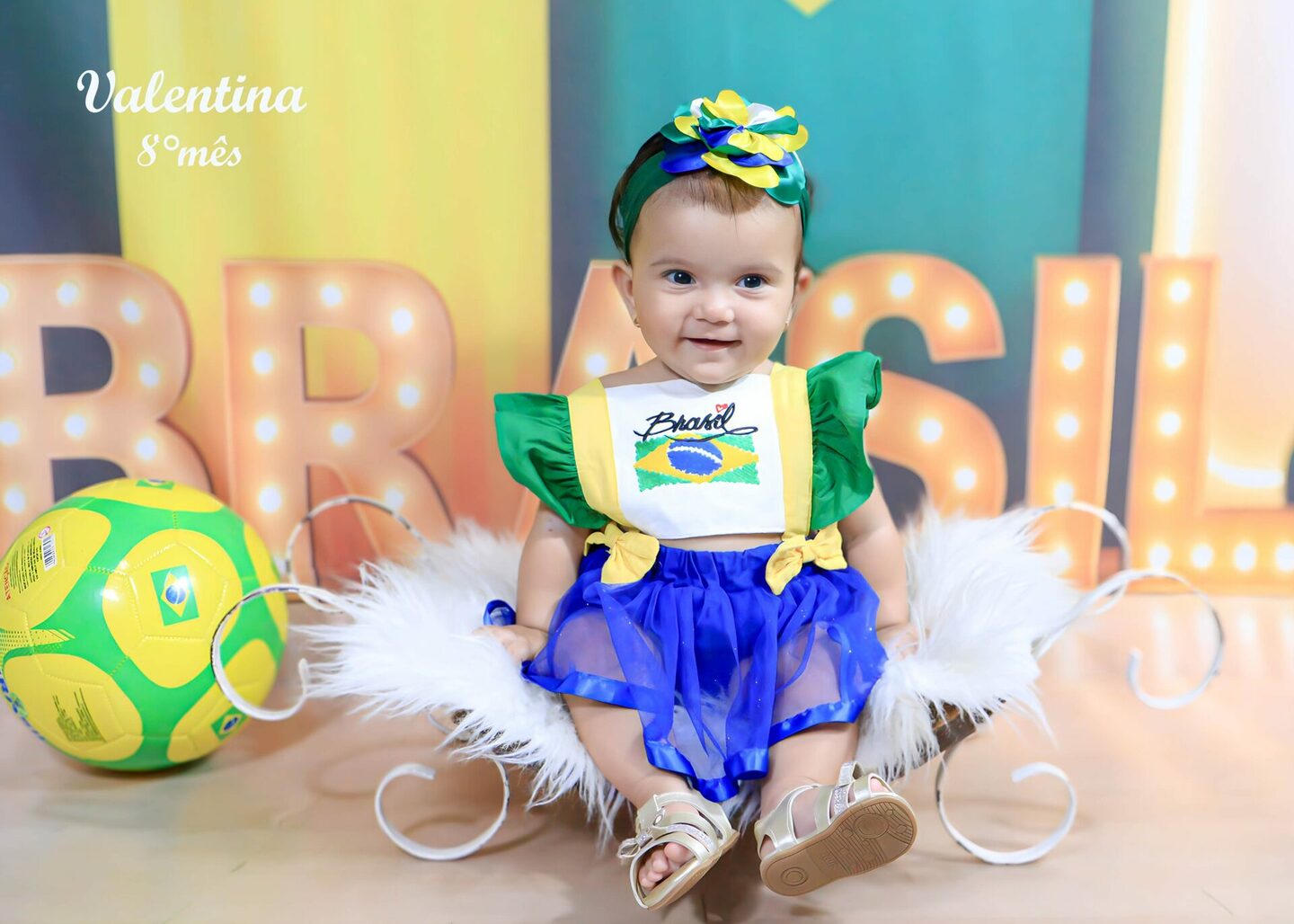VALENTINA - completando seu 8° MÊS- mamãe INGRID