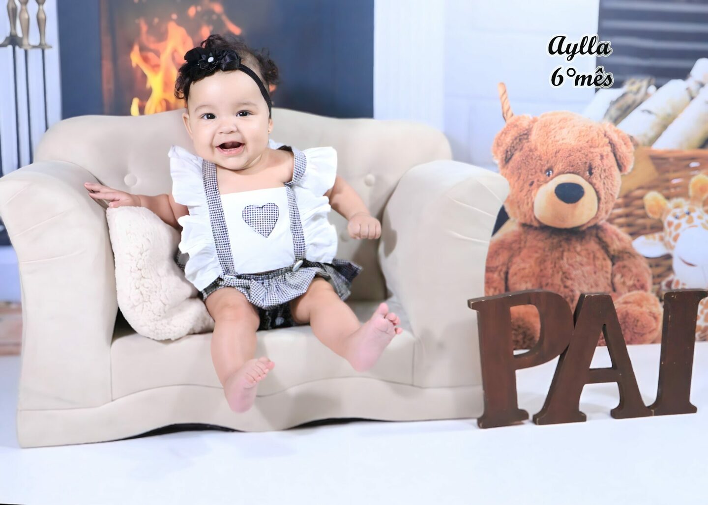AYLLA - completando seu 6° MÊS- mamãe GABRIELLY
