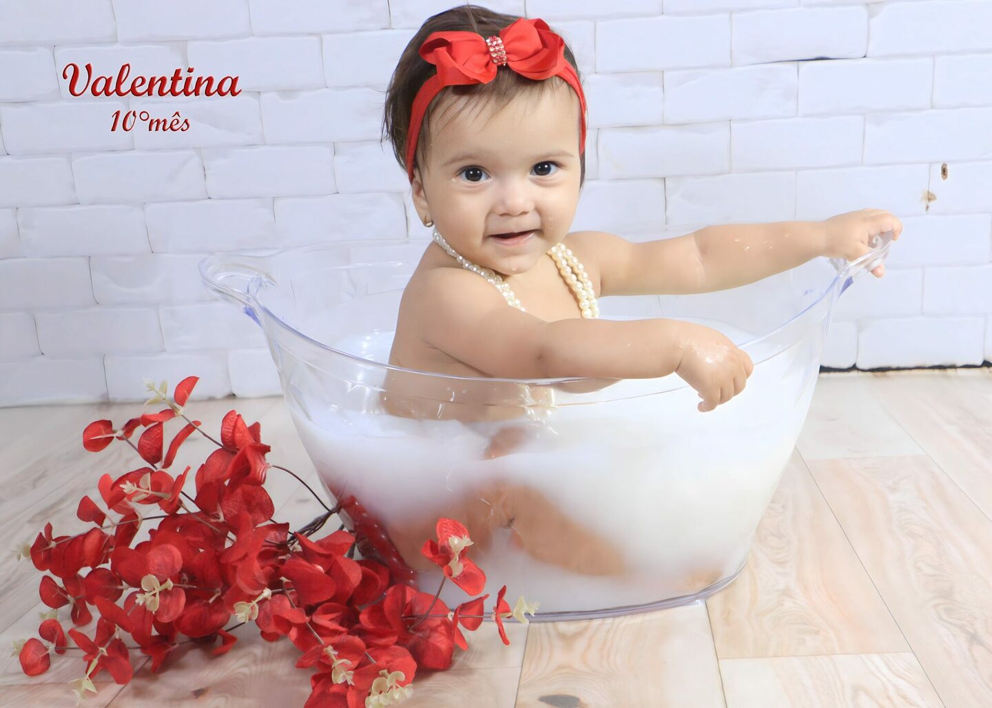 VALENTINA - completando seu 10° MÊS- mamãe INGRID