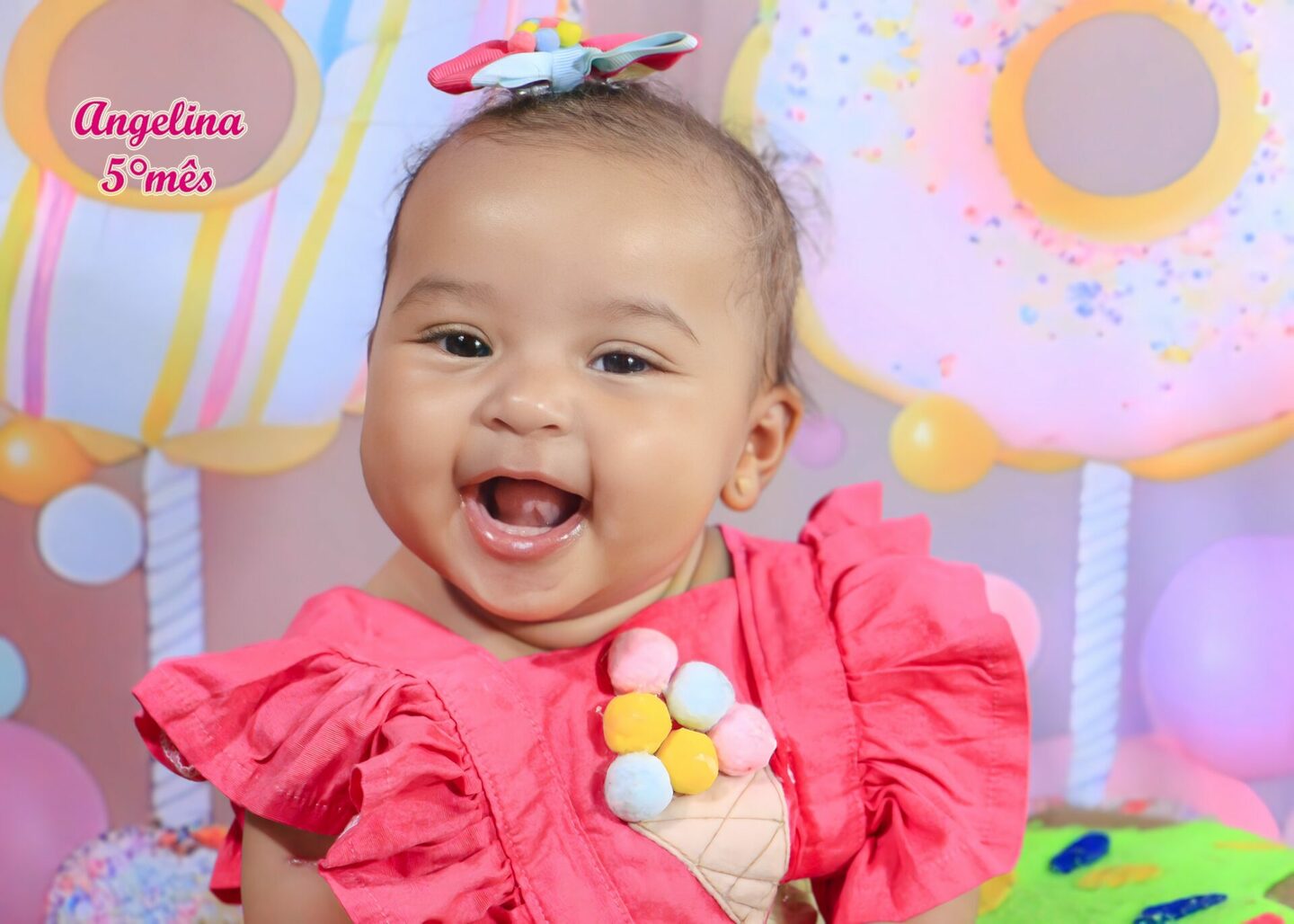 ANGELINA - completando seu 5° MÊS- mamãe CINTIA